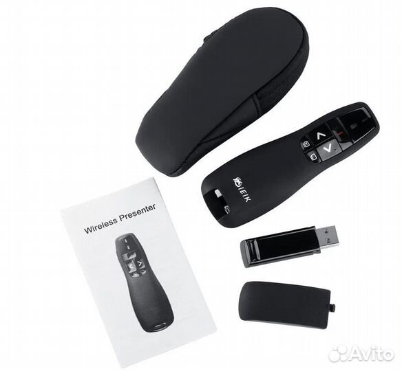Презентер Logitech Presenter R400 черный