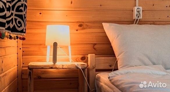 Односпальная кровать из массива Сосны