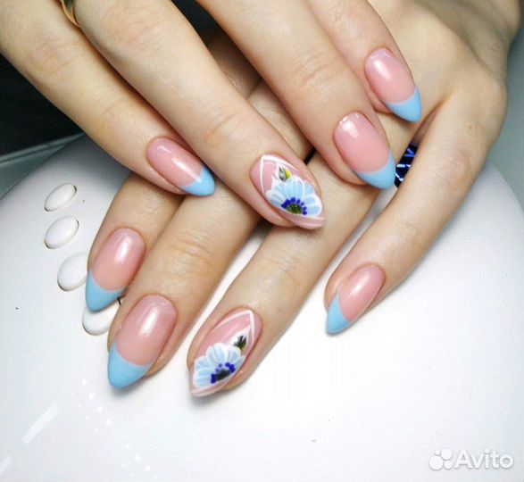 Маникюр гель лак, педикюр,ручная рос