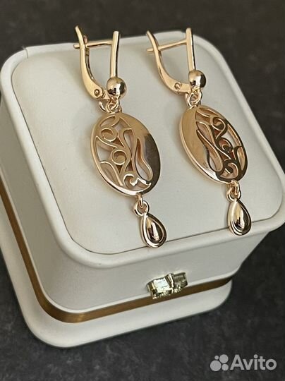 Серьги бижутерия