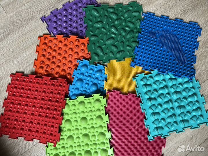 Коврик ортопедический детский 10 шт