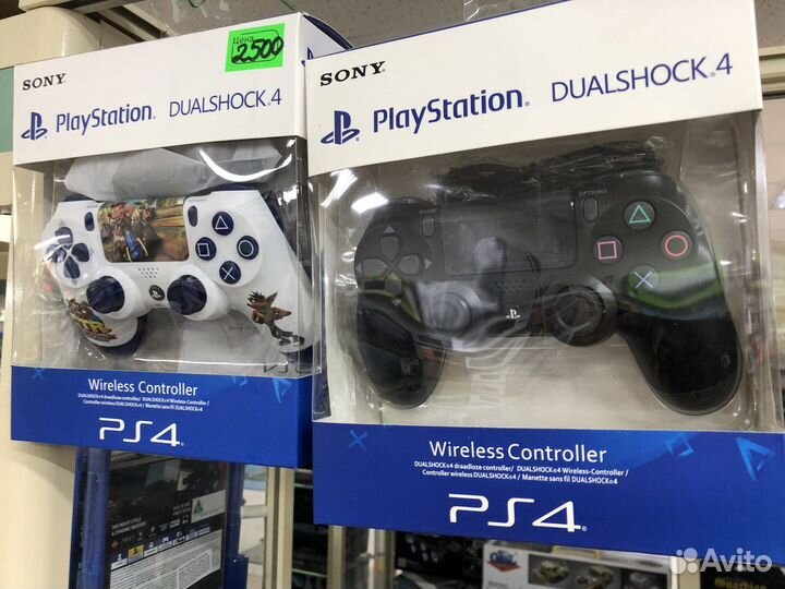 Геймпады новые для консоли PS3 и PS4