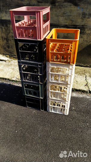 Пластиковые ящики для бутылок