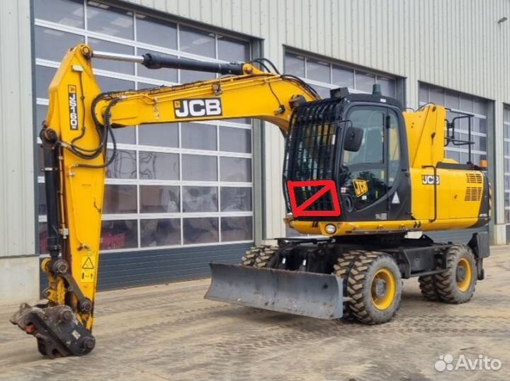 Стекло лобовое для JCB JC 160/180/200 от 2010 г