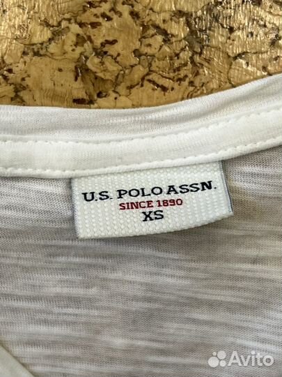 Тонкая мужская футболка U.S. polo assn. XS