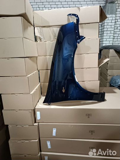 Крыло калина 1 правое темно синий (черника) 482