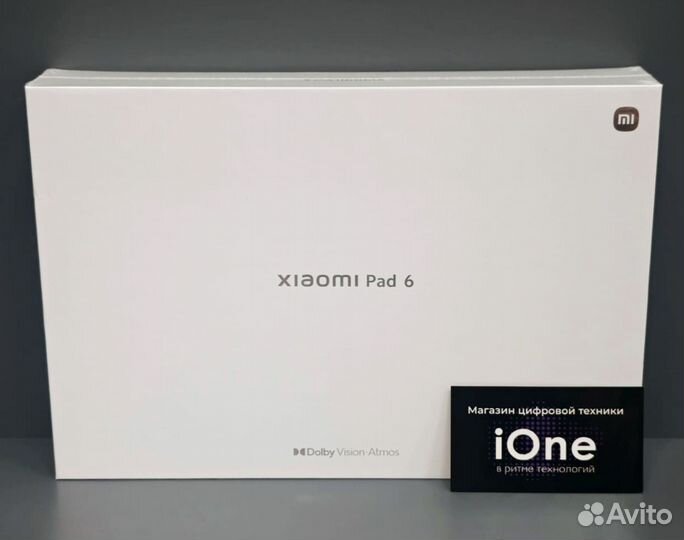 Xiaomi Pad 6 6/128Gb (Синий/Новый)