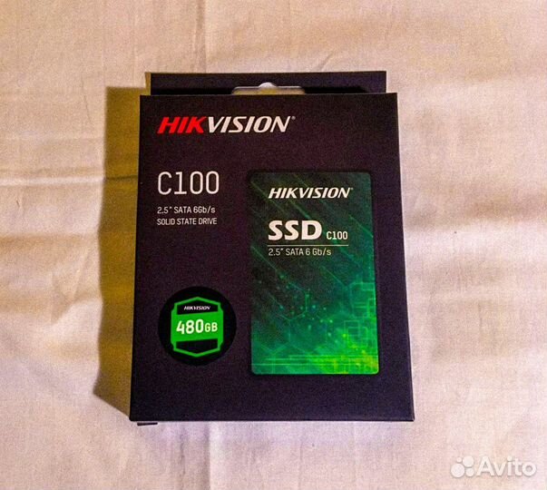 NEW Новый SSD Диск Накопитель Hikvision C100 480gb