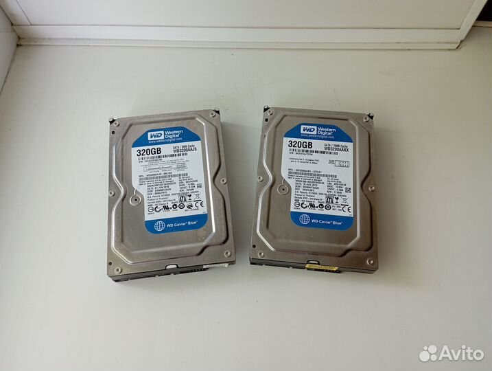 HDD 320гб WD blue