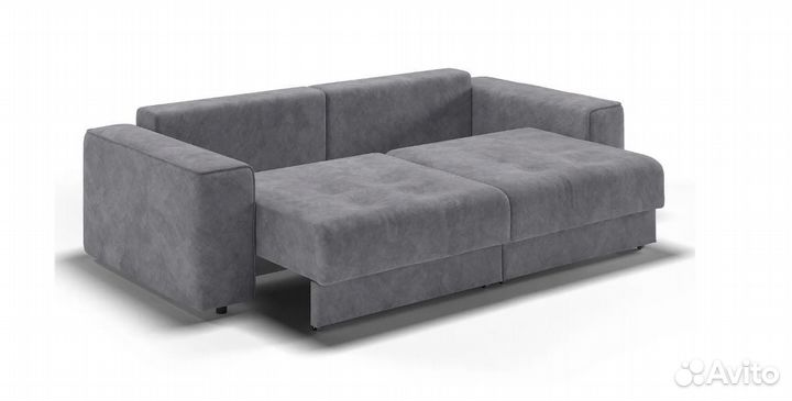 Диван еврокнижка Конте серый