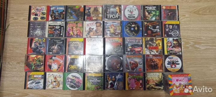 Игры на дисках для PC Часть 1