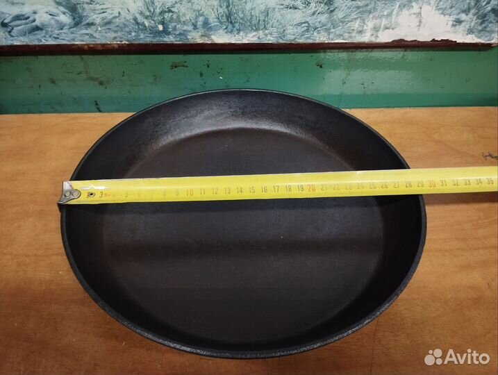 Сковородка СССР чугунная 2 шт