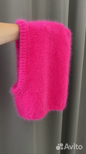 Капор из пуха норки