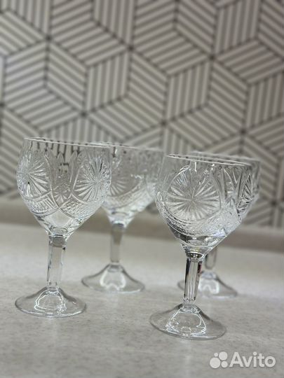 Хрустальные фужеры