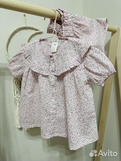 Блуза и шорты h&m 86 (12-18 мес)