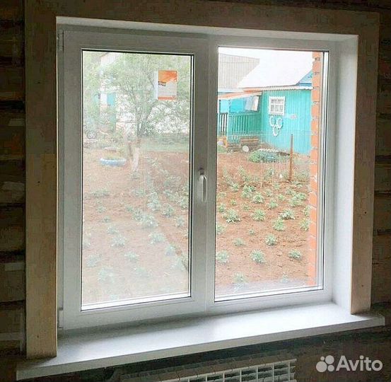 Окно пластиковое с монтажом