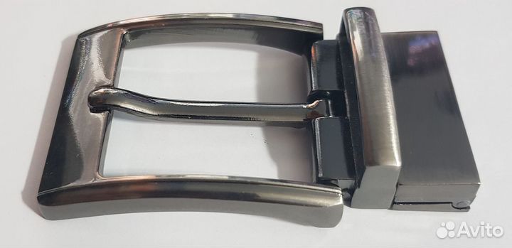 Пряжка металлическая 38мм тёмный никель