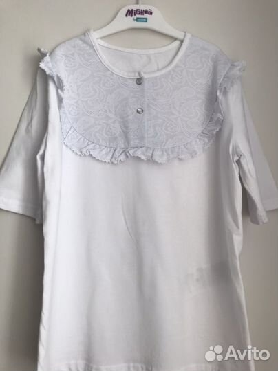 Школьные блузки новый размер 146