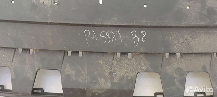 Спойлер переднего бампера Volkswagen passat B8
