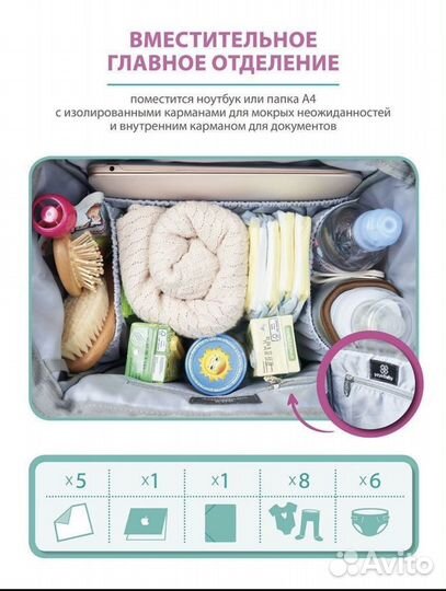 Рюкзак для мамы yeyebaby