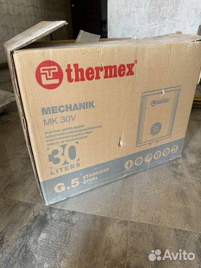Водонагреватель емкостный thermex mechanik 30 V