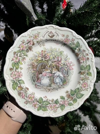 Винтажная тарелка Royal Doulton (Англия)