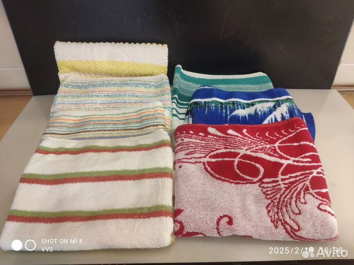 Махровые полотенца бу