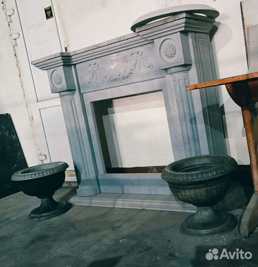 Вазон из бетона