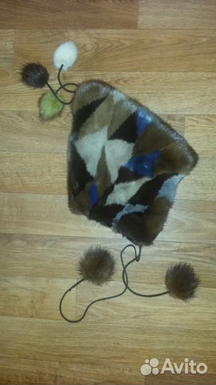 Продам шапку норковую детскую