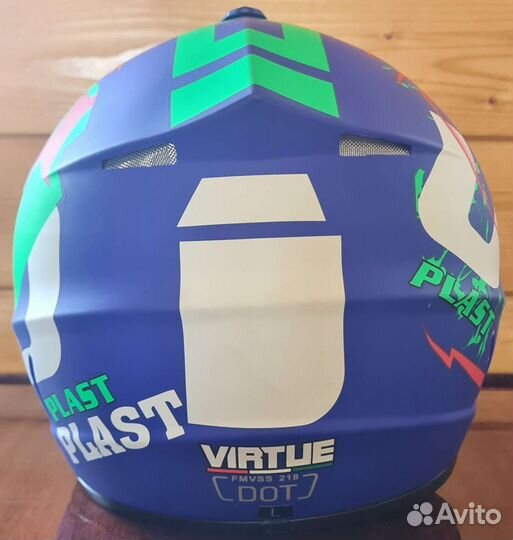 Мото шлем для эндуро L