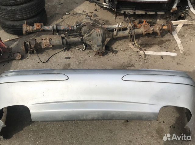 Бампер задний мерседес r230 sl