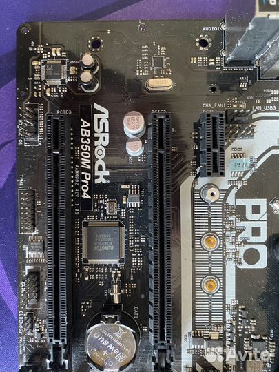 Материнская плата am4 AB350M-Pro4