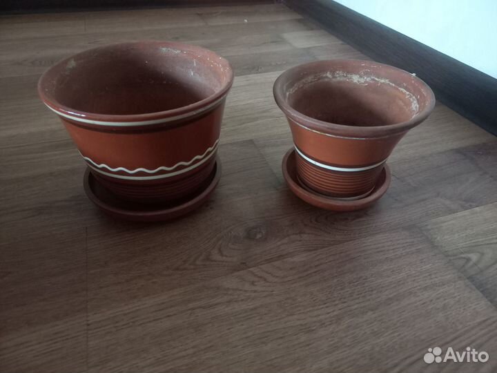 Керамические горшки