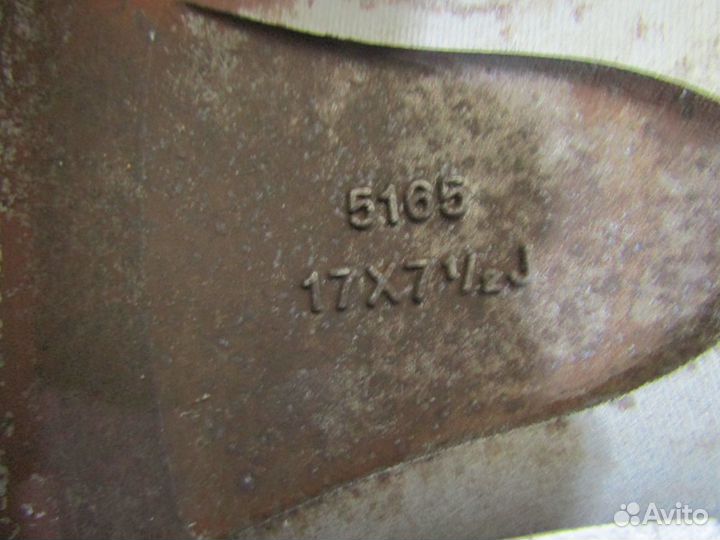 Литые диски бу R17 на replica диски