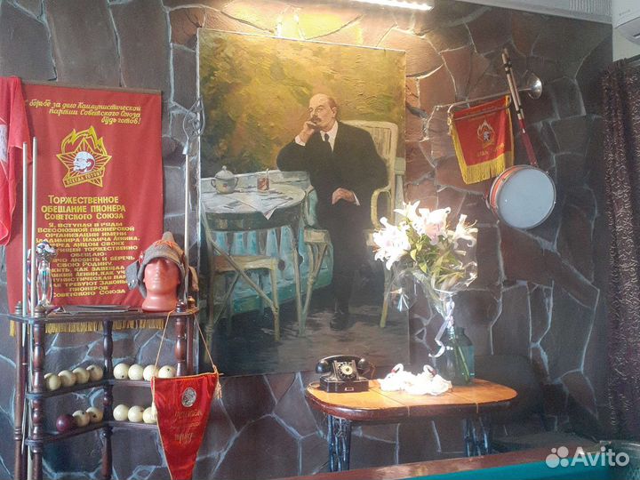 Картина- Ленин в Горках