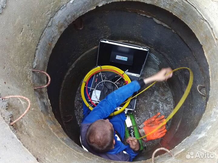 Прочистка труб от засора видеодиагностика