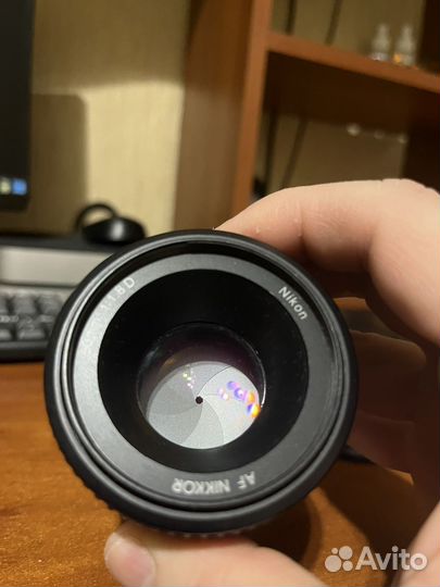 Объектив nikon 50mm f 1.8d