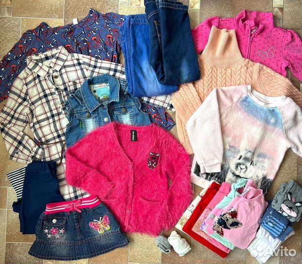 Вещи пакетом на девочку 2-4 года
