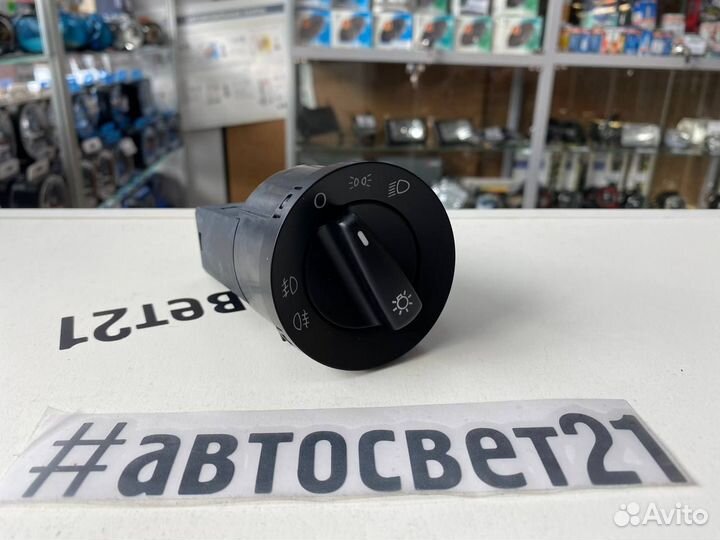 Переключатель света Volkswagen Polo с птф