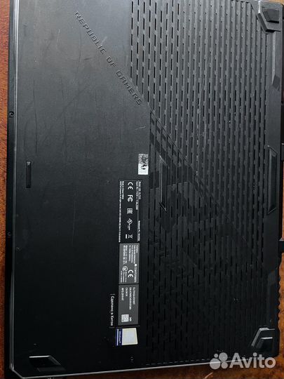 Игровой ноутбук asus rog strix
