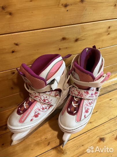 Коньки nordway детские раздвижные