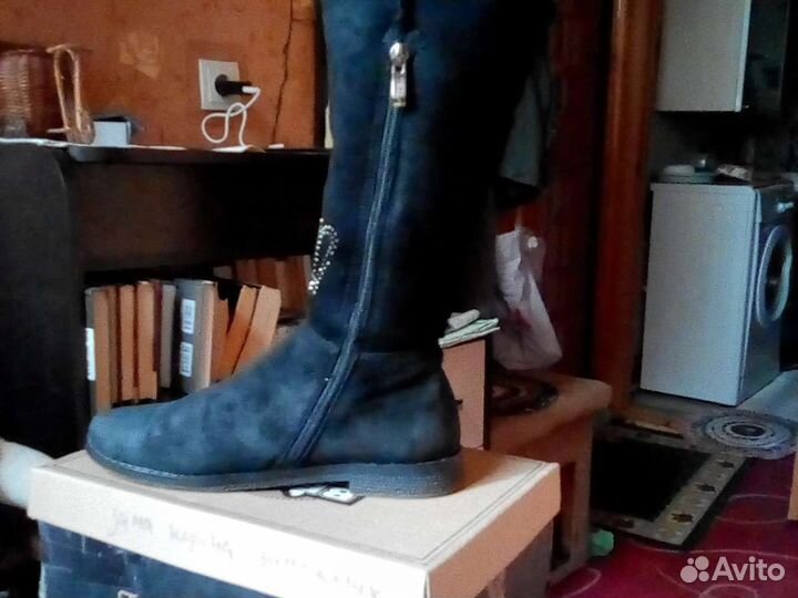 Зимние женские сапоги 37 бу
