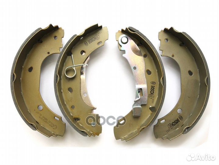 Колодки торм.бараб.254х57 citroen Jumper 2.0