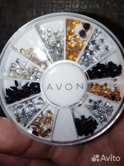 Стразы Avon для дизайна ногтей
