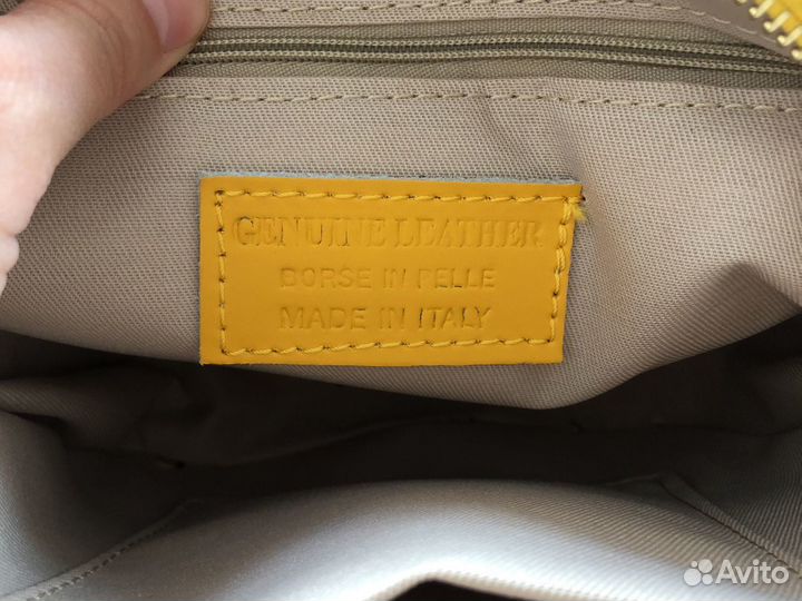 Сумка натуральная кожа италия