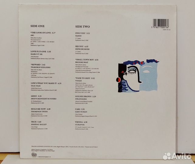 Сборник - Eighties Access (винил, LP), 1989