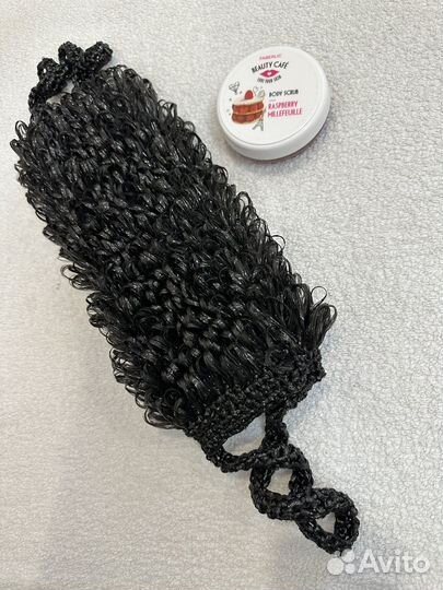 Мочалка ручной работы, мочалка для тела массажная