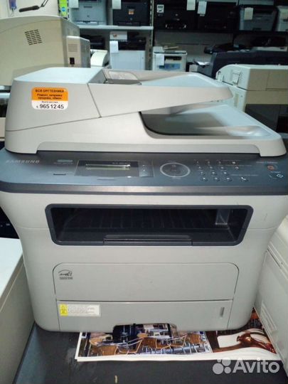 Мфу лазерное Samsung SCX4824+картридж гарантия