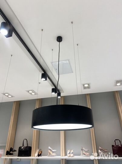 Светильник потолочный подвесной бу