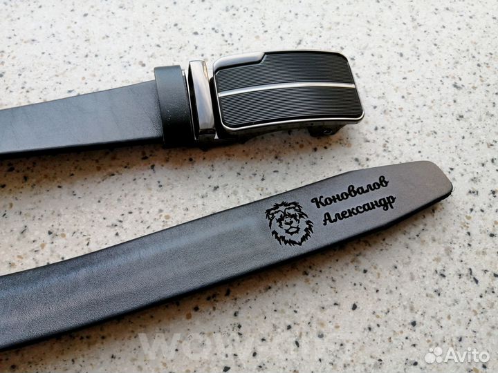 Ремень мужской натуральная кожа